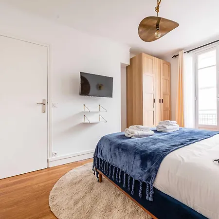 Bright & Charming - 1br-4p - Montmartre Apartamento París
