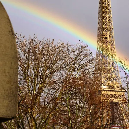 New! Luxury Passy-kennedy In Front Of Eiffel Tower 公寓