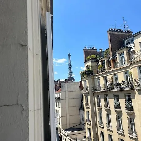 アパート Studio Lumineux Vue Tour Eiffel