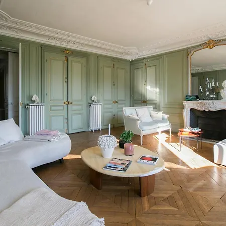 Typical Haussmannien With Eiffel Tower View - Bm68 Apartment Paris
