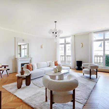 Apartment Luxury 4bd-8p With Ac - Arc De Triomphe Paris