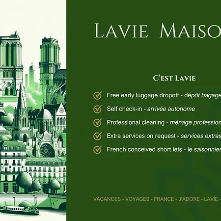 Lavie Maison I Marais Family Apartment Paris