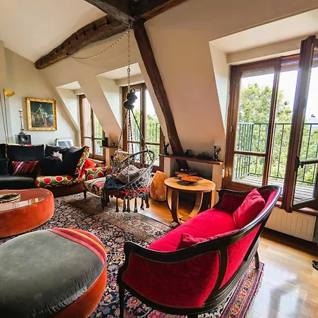 Apartment Vaste Loft Avec Vue - Trudaine Paris