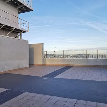 Vue Tour Eiffel - Piscine Privee Rooftop Appartamento *