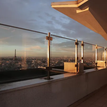Apartment Vue Tour Eiffel - Piscine Privee Rooftop