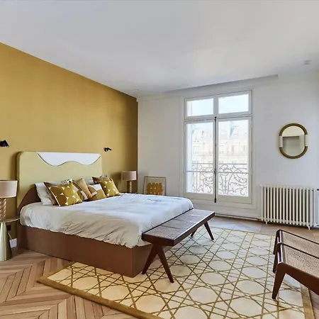 Luxueux Familial 5 Bd, Parc Monceau Appartement *