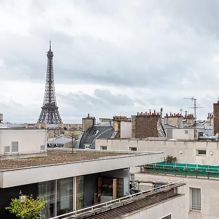 Apartamento Champs Elysees I Vue Sur Tour Eiffel & Spacieux *