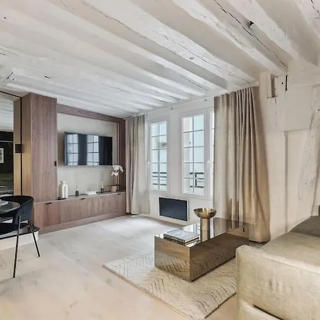 아파트 Duplex Quartier Du Louvre 75002 파리