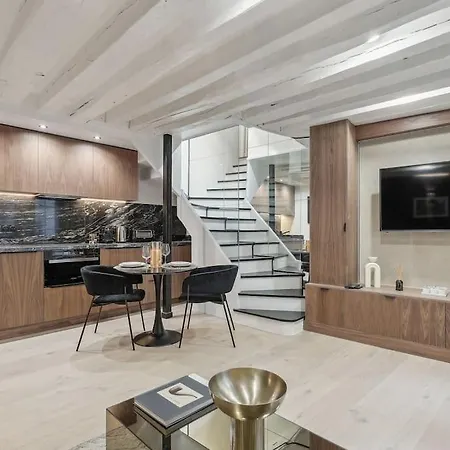 Duplex Quartier Du Louvre 75002