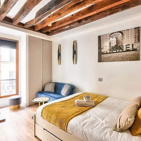 Studio Centre Proche Du Quartier Montorgueil Apartamento París