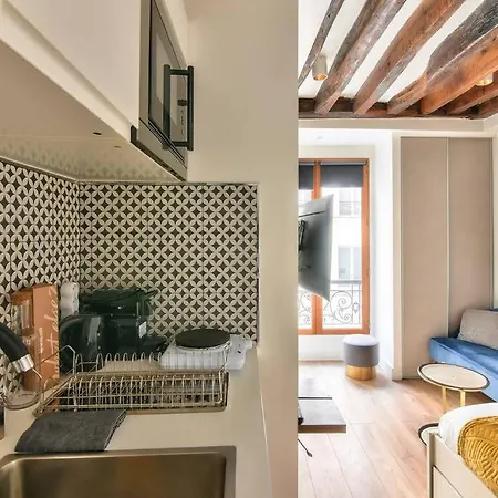 Studio Centre Proche Du Quartier Montorgueil Apartment