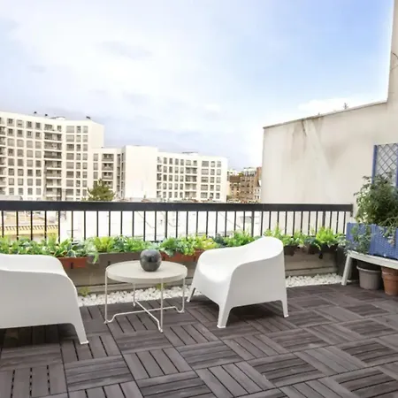 Stylish 2-bedroom With Terrace & Parking Near Bercy Arena