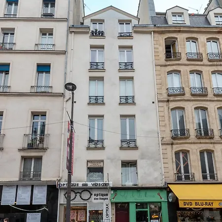 아파트 Charmant Studio Refait A Neuf Marais *