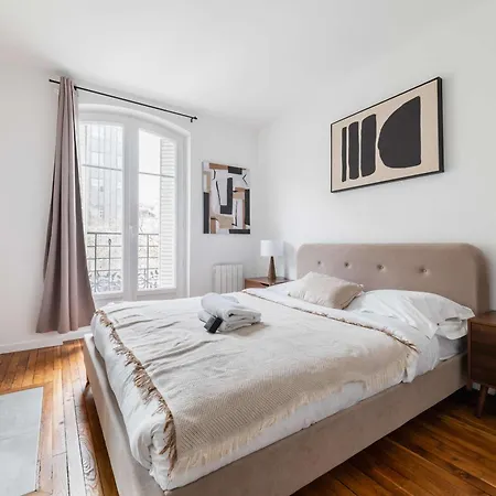 Cosy 2 Pieces Au Coeur Du 19e - 4p - Flat-guest Apartament Paryż