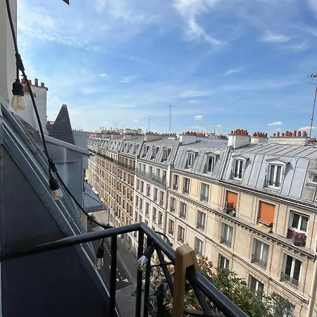 Superbe Loft Avec Vue Incroyable Sur Montmartre Apartment