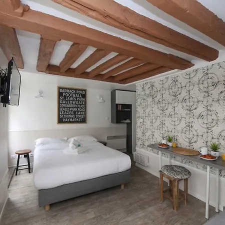 Parisien 20m2 En Face Du Musee Grevin - 2p - Flat-guest Paris