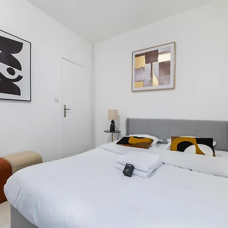 Cosy Hopital Bichat - 18 - 4p - Flat-guest Apartment Paris