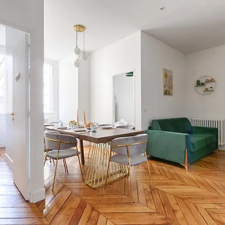 Appartement Convivialite Pour 8 Personnes - Parc Monceau