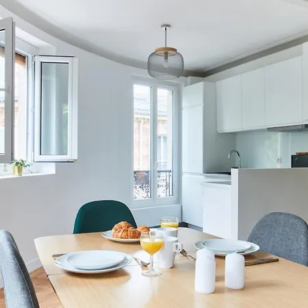 Bnbnook - Bright 1br Near Montmartre & Sacre-coeur * Paris