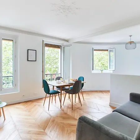 Apartment Bnbnook - Bright 1br Near Montmartre & Sacre-coeur