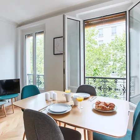 Apartment Bnbnook - Bright 1br Near Montmartre & Sacre-coeur Paris
