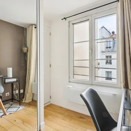 Apartment Bnbnook - Bright 2br Near Louvre & Pompidou *