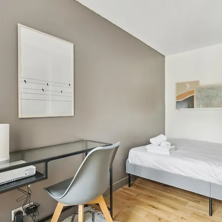 Bnbnook - Bright 2br Near Louvre & Pompidou