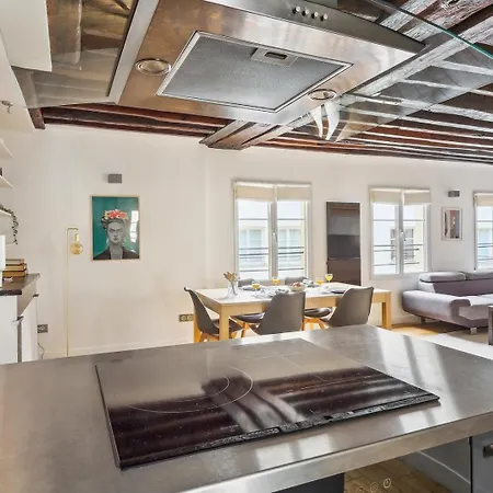 Bnbnook - Bright 2br Near Louvre & Pompidou *