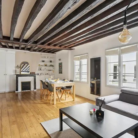 Bnbnook - Bright 2br Near Louvre & Pompidou * Paris