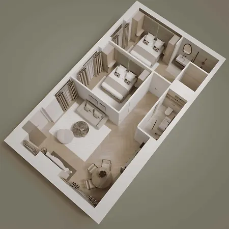 Elegant Apartment- 2br-6p- Le Marais *