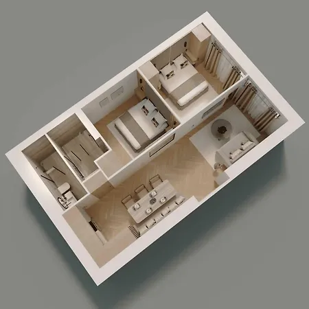 Elegant Apartment- 2br-6p- Le Marais Apartment *