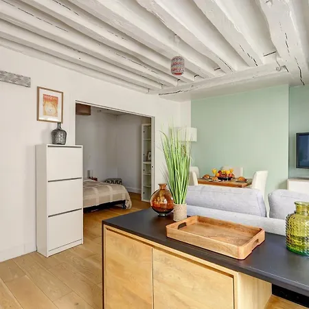 Apartment Bnbnook - Charming 1br Near Louvre & Palais Royal *