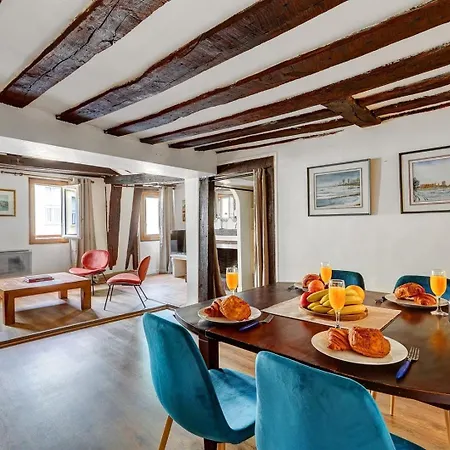 Bnbnook - Stylish 2br - Ile St-louis - Notre-dame Paris
