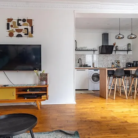Apartment 2 Etages - Metro 9 Grands Boulevards - Folies Bergeres *