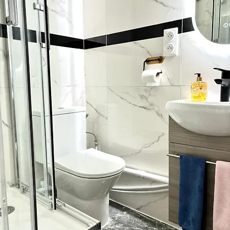 홈스테이 Lucas Salle De Bain Privative 파리