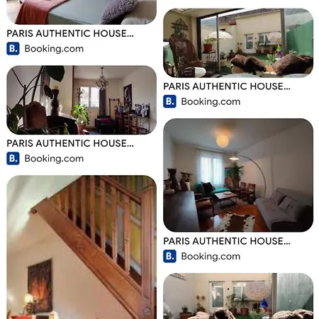 Authentic House 2 Maisons 1 Ideale Pour Groupes, Capacite 30 Personnes * Paris