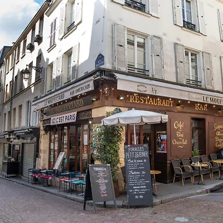 Apartamento Loft Atypique Avec Terrasse, Calme Et Cosy París