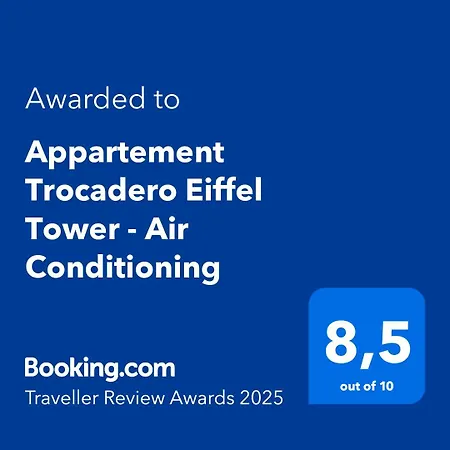 Trocadero Eiffel Tower - Air Conditioning Appartamento *