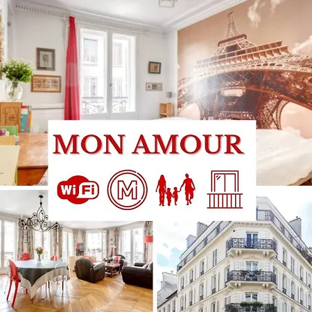 Family - Mon - Close Need- Cosy Modern & Comfort - Free Travel Guide Appartement Parijs