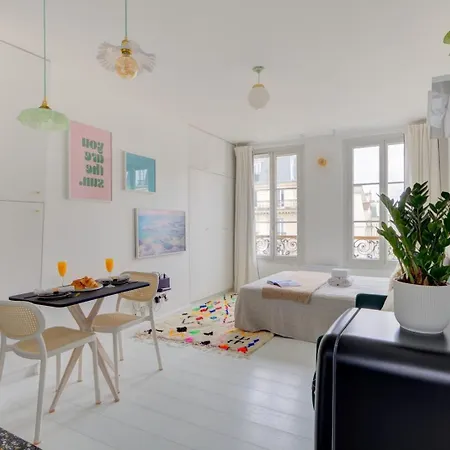 Apartment Bnbnook - Bright By Pompidou & Les Halles Paris
