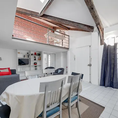 Large Luxury Loft For 6 People By Weekome Paris