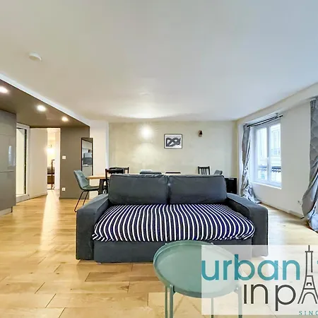 Urban Flat 89 - Charming 3 Bedroom Flat In Apartment Paris