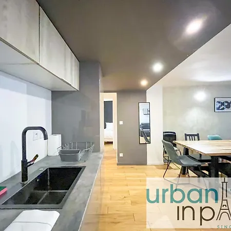Urban Flat 89 - Charming 3 Bedroom Flat In Apartment Paris