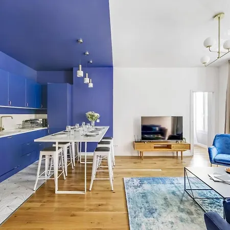 Blue Design 2bdr Flat In The Heart Of Bastille Apartment
