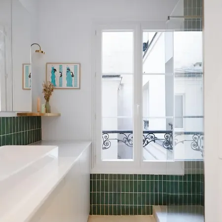 Minimalist Haussmannian 11 Apartment Paris