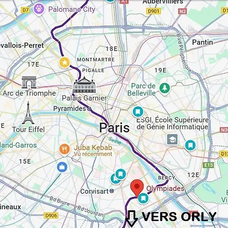 Apartment Sur Cour Quartier Olympiades Paris