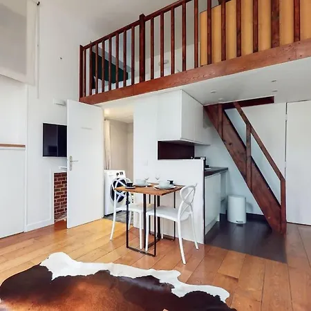 Chez Gustave: Clim Calm,saint Paul Marais, 2guests