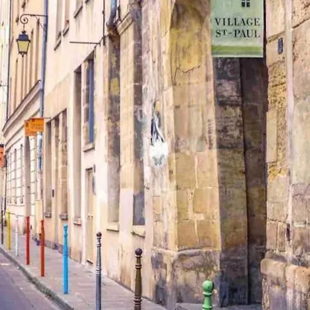 Appartamento Chez Gustave: Clim Calm,saint Paul Marais, 2guests *