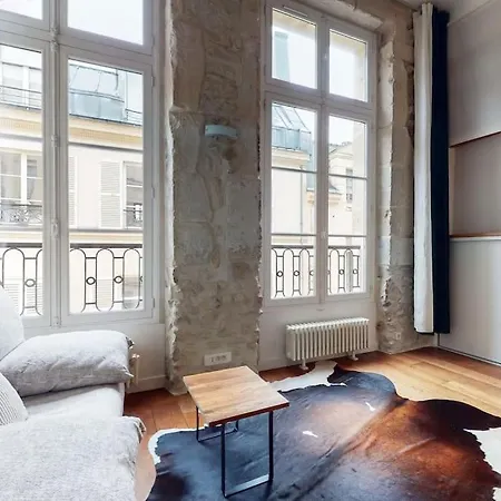 Chez Gustave: Clim Calm,saint Paul Marais, 2guests