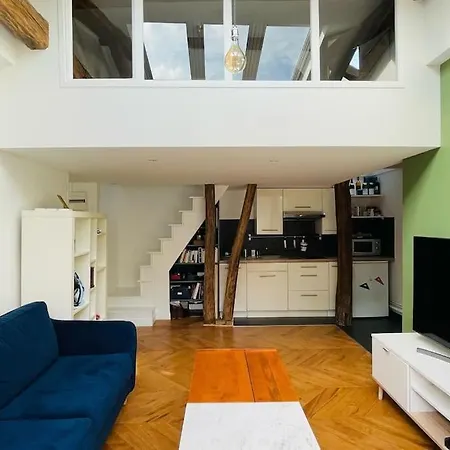 Apartment Bright Duplex On The Floor - Close To Opera *